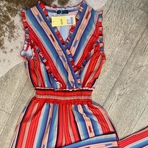 NWT boutique tribal pantsuit ❤️💙